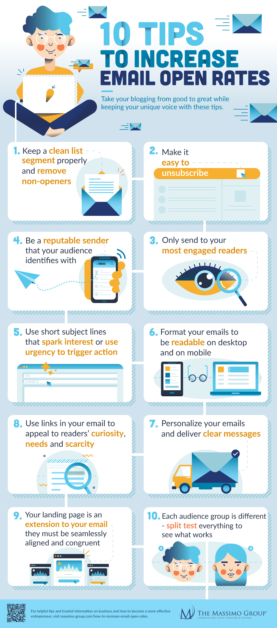 infographic | How To Increase Email Open Rates