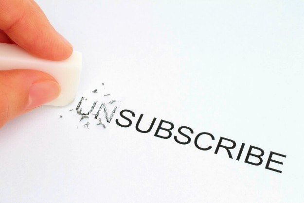 hand erase part unsubscribe word | How To Increase Email Open Rates | Increasing newsletter engagement