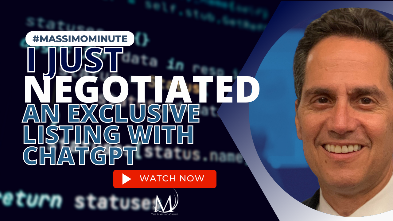 Rod Santomassimo of the Massimo Group shares how he uses ChatGPT to help him in his CRE brokerage Practice