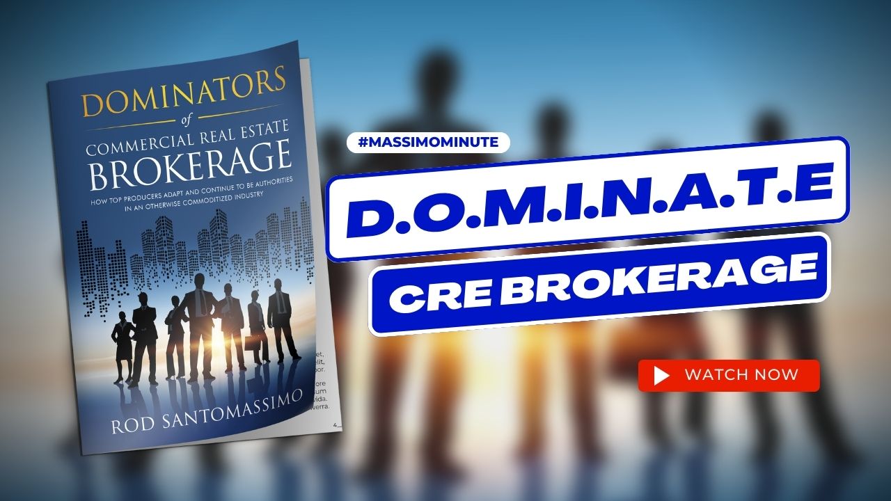 How to DOMINATE CRE Brokerage with the Massimo Group and their expert CRE Coaches.