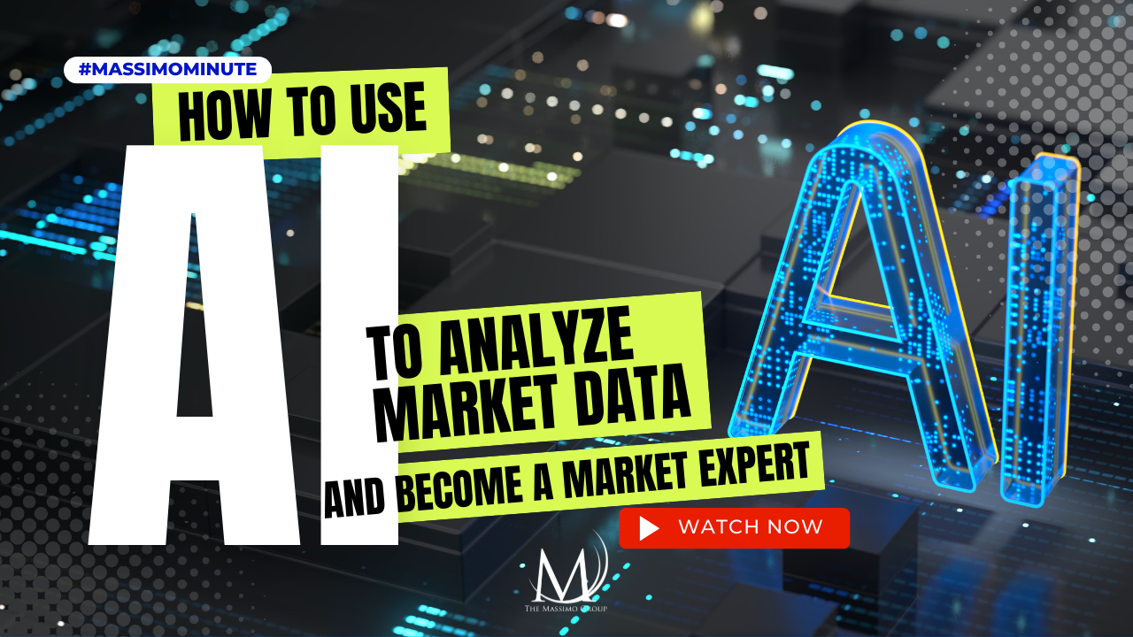 Rod Santomassimo of the Massimo Group shows you how to use ChatGPT 4 to analyze market data so you can become the market expert.