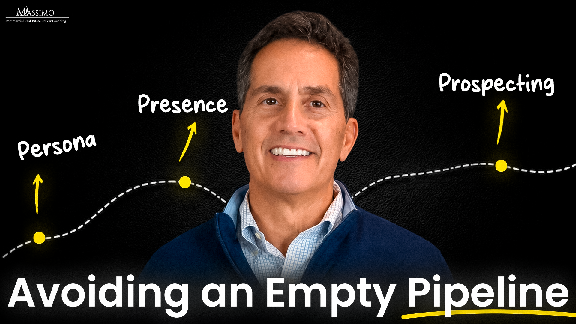 Rod Santomassimo presenting strategies on avoiding an empty pipeline in commercial real estate brokerage